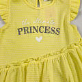Плаття для дівчинки Mevis Princess жовте 3644-01 - картинка