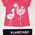 Комплект футболка та бриджі для дівчинки Breeze Фламінго малиновий 14319 - ціна