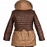 Куртка для дівчинки ОДЯГАЙКО коричнева 2686 - картинка