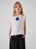 Блузка для девочки Tair Kids белая 7881
