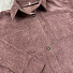 Стильна сорочка вельвет для дівчинки темно-рожева 0223 - купити