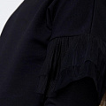 Світшот з довгим рукавом для дівчинки SMIL чорний 116443/116444 - картинка