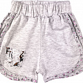 Літні шорти для дівчинки сірий меланж 019481 - ціна