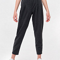 Трикотажні брюки з защипами для дівчинки SMIL темно-сірий меланж 115493/115494 - ціна