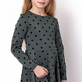 Трикотажне плаття для дівчинки Mevis зелене 3270-04 - ціна