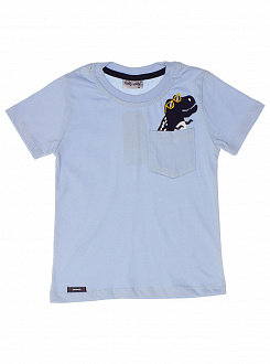Комплект футболка і шорти для хлопчика Hoity-toity блакитний 0522 - розміри