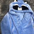 Халат і піжама для хлопчика Фламінго Єнот блакитний 531-909 - світлина
