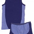Комплект майка+труси-шорти для хлопчика Flavien синій з блакитним 8004 - ціна