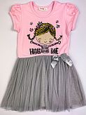 Платье для девочки Breeze Девочка розовое 10836