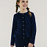Жакет трикотажний для дівчинки SMIL синій 116411/116412 - ціна