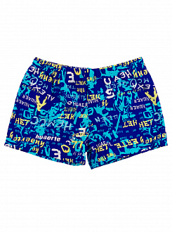 Плавки-шорты для мальчика SAMEGAME Буквы синие 5111 - ціна