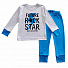 Піжама для хлопчика Фламінго Rock Star сіра 246-232 - ціна