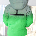 Куртка світловідбивна для дівчинки Kidzo зелена 3447 - фото