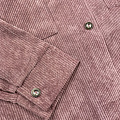 Стильна сорочка вельвет для дівчинки темно-рожева 0223 - картинка
