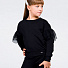 Світшот з довгим рукавом для дівчинки SMIL чорний 116443/116444 - ціна