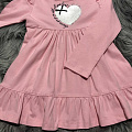 Плаття для дівчинки Breeze Сердечко рожеве 13466 - світлина