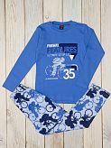 Пижама для мальчика Vitmo синяя 713