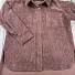 Стильна сорочка вельвет для дівчинки темно-рожева 0223 - Київ