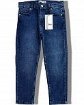 Джинсы МОМ SLIM для девочки Fili Kids синие 1003