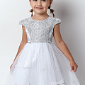 Нарядное платье для девочки Mevis белое 2263-01 - ціна