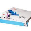 Комплект постельного белья HOBBY 3D Poplin Cristina голубой 200*220 - розміри