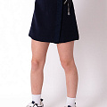 Спідниця-шорти для дівчинки Mevis синя 3693-01 - ціна