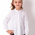 Блузка для дівчинки Mevis біла 3732-01 - ціна