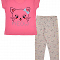 Комплект футболка і лосини для дівчинки PATY KIDS кораловий 51403 - ціна