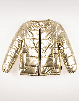 Куртка для девочки Одягайко золотая 22343 - ціна
