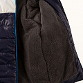 Куртка зимова для хлопчика Одягайко темно-синя з блакитним 2839О - світлина