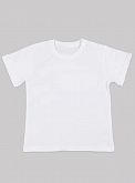 Белая футболка для физкультуры Фламинго 300-103