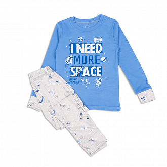 Пижама для мальчика Фламинго Space синяя 246-222-21 - цена
