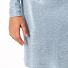 Трикотажне плаття для дівчинки Mevis блакитне 4063-03 - фото