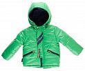 Куртка зимняя для мальчика Одягайко зеленая 20044