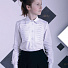 Блузка з довгим рукавом для дівчинки B.Fly Олівія біла - ціна