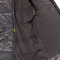 Куртка зимняя для мальчика Одягайко серая 20031О - картинка