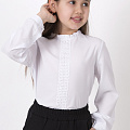 Нарядна блузка для дівчинки Mevis молочна 4435-02 - ціна