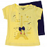 Комплект для дівчинки футболка та бриджі Benna Paris жовтий - ціна