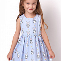 Платье для девочки Mevis Зайка голубое 3263-03 - ціна