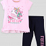 Комплект футболка та бриджі для дівчинки Breeze Єдиноріг рожевий 13741 - ціна