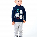 Трикотажні штанці для хлопчика Smil сірі 115383 - ціна