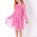 Ошатне плаття для дівчинки Mevis Сердечки рожеве 4065-02 - ціна
