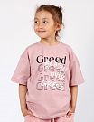 Футболка для девочки Фламинго Greed розовая 1005-417-03