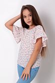 Блузка для девочки Mevis персиковая 3454-02