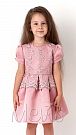 Нарядное платье для девочки Mevis розовое 3075-01