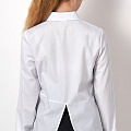 Блузка з довгим рукавом для дівчинки Mevis біла 2749-01 - фото