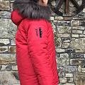 Зимова куртка для хлопчика Kidzo червона 3311 - фото