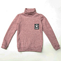 Утеплений светр для дівчинки SmileTime лапки рожевий ZA21-05-1 - ціна