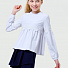 Блузка з мереживом для дівчинки SMIL біла 114718 - ціна