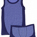 Комплект майка+труси-шорти для хлопчика Flavien блакитний 8004 - ціна